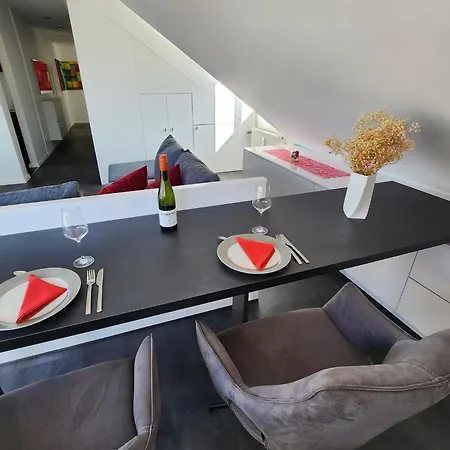 Ihr Ticket Ins Blaue - 5-Sterne-Rooftop-Ferienwohnung Im Kurviertel 412 Bad Kreuznach