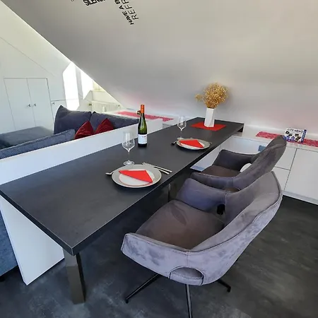 Ihr Ticket Ins Blaue - 5-Sterne-Rooftop-Ferienwohnung Im Kurviertel 412 Appartement Bad Kreuznach