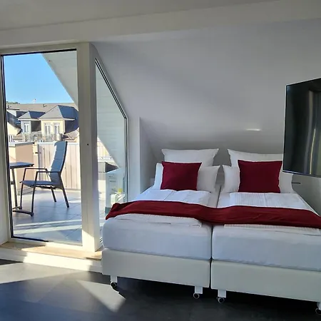 Ihr Ticket Ins Blaue - 5-Sterne-Rooftop-Ferienwohnung Im Kurviertel 412 * Bad Kreuznach