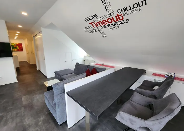 Neu! Ihr Ticket Ins Blaue - Rooftop-ferienwohnung Am Kurpark Bad Kreuznach