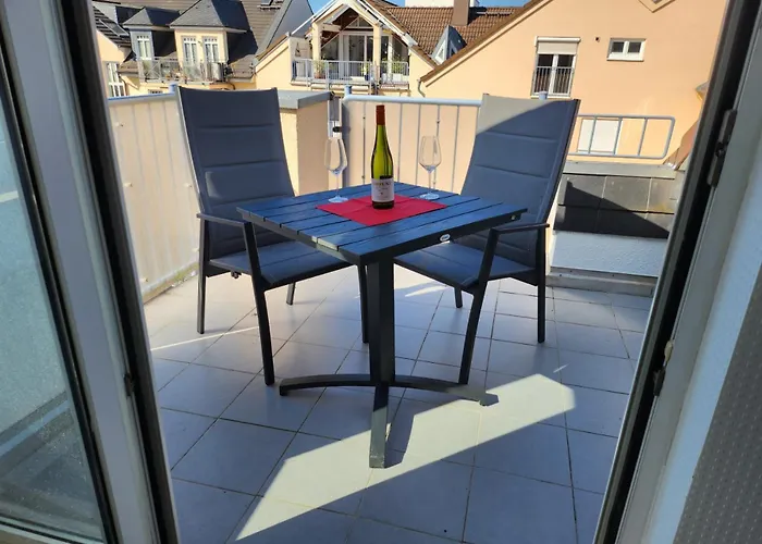 Apartment Neu! Ihr Ticket Ins Blaue - Rooftop-ferienwohnung Am Kurpark