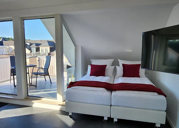 Neu! Ihr Ticket Ins Blaue - Rooftop-ferienwohnung Am Kurpark * Bad Kreuznach